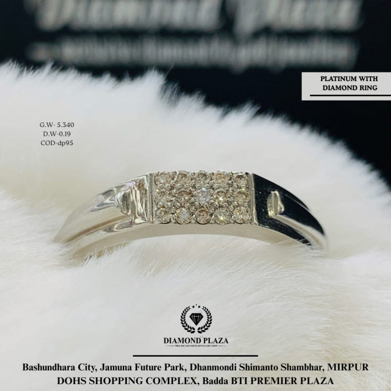 Diamond Platinum Ring