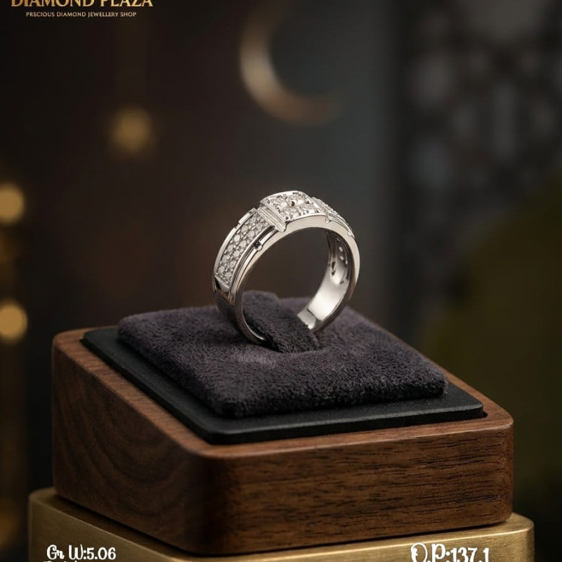 Diamond Platinum Ring