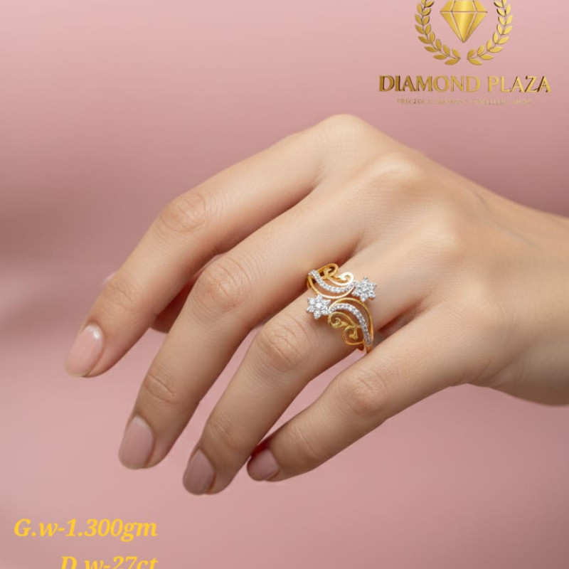 Diamond Ladies Ring