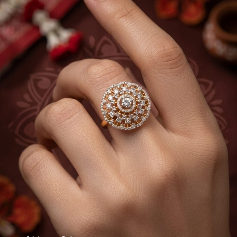 Diamond Ladies Ring